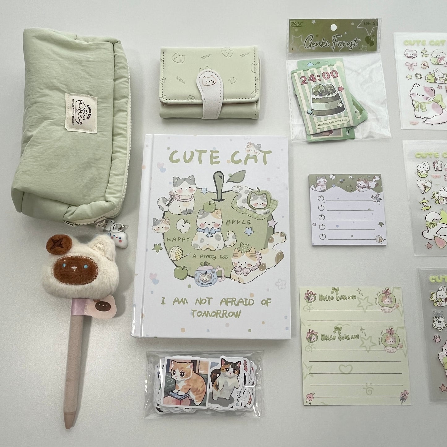 Green Apple Cat Bundle🍏