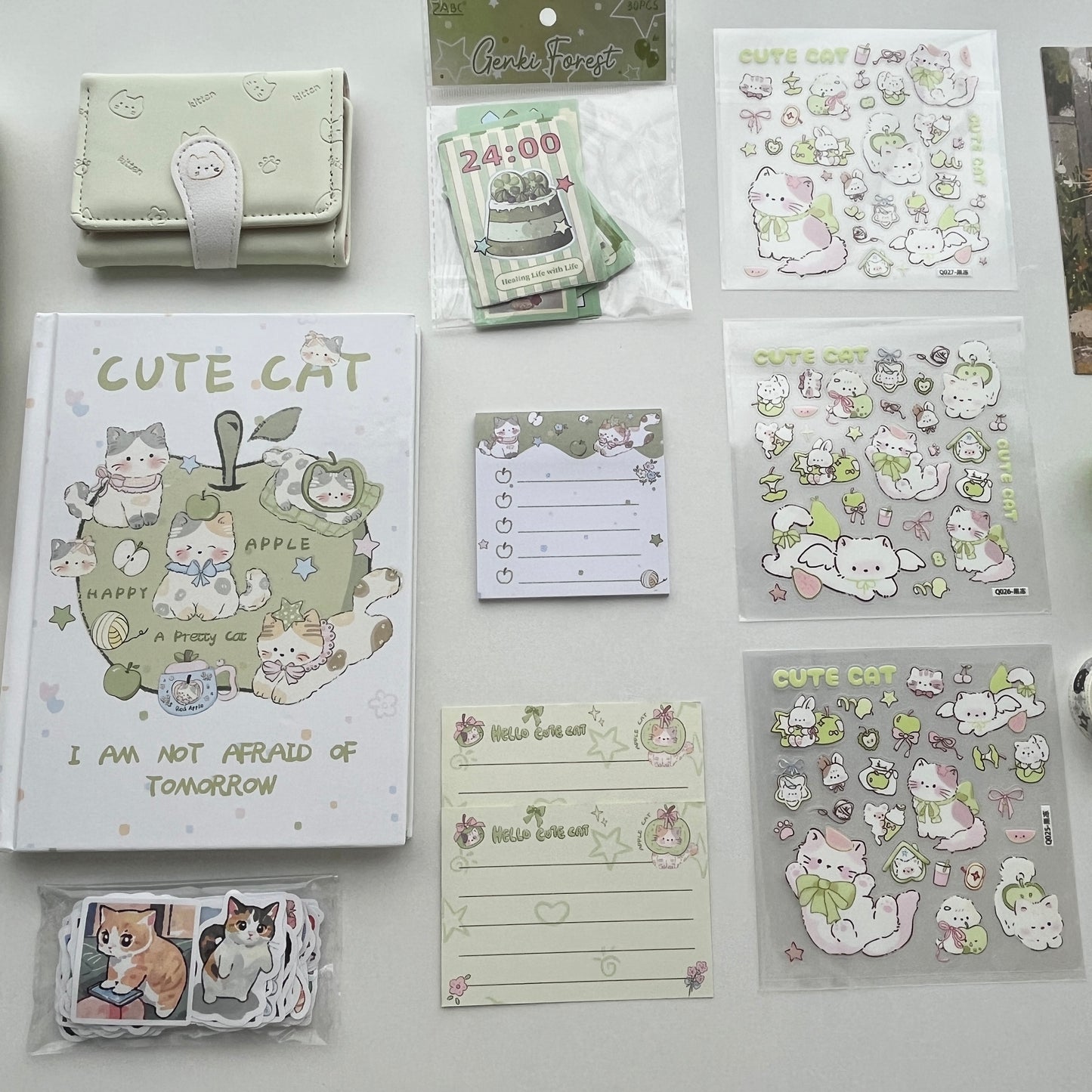 Green Apple Cat Bundle🍏